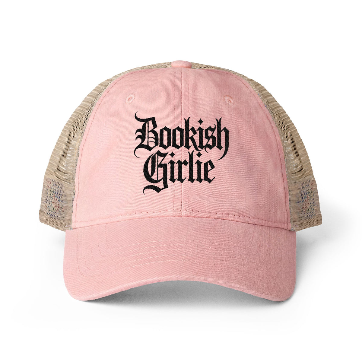 Women's Washed Mesh-Back Cap