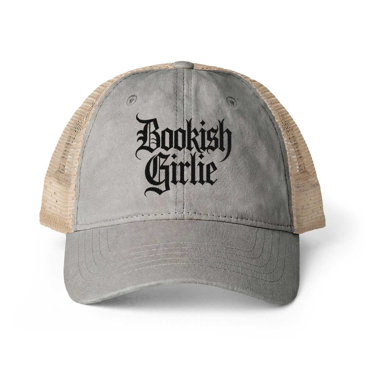 Women's Washed Mesh-Back Cap