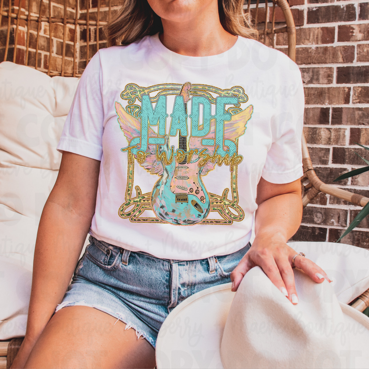 Made To Worship DTF Transfer