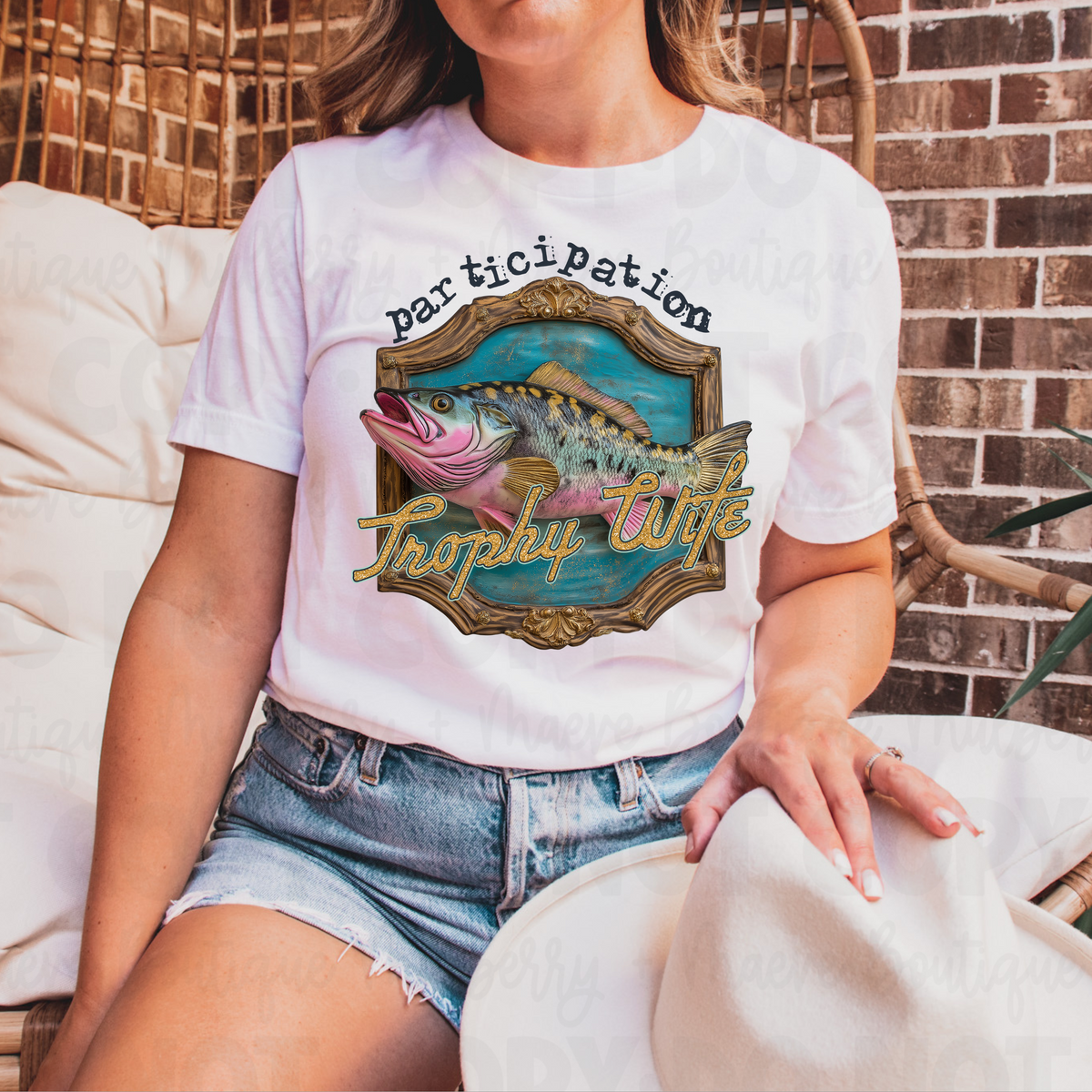 Participation Trophy Wife DTF Transfer