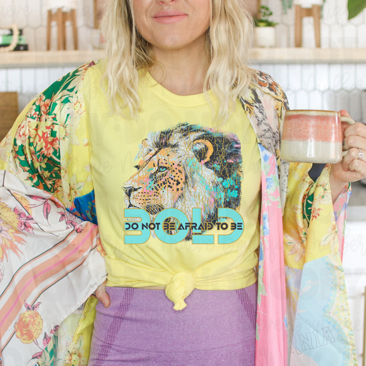 Bold Do Not Be Afraid DTF Transfer