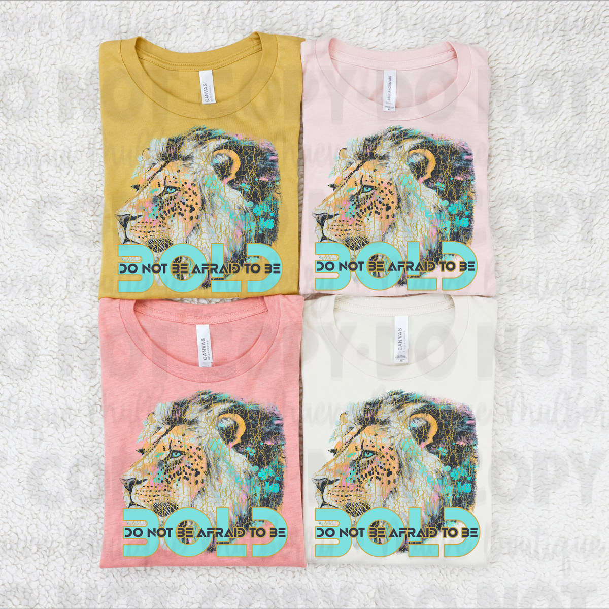 Bold Do Not Be Afraid DTF Transfer