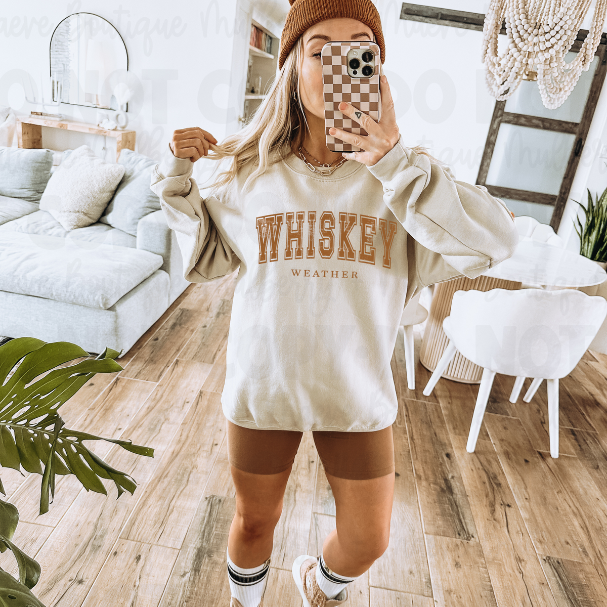 Whiskey Weather DTF Transfer