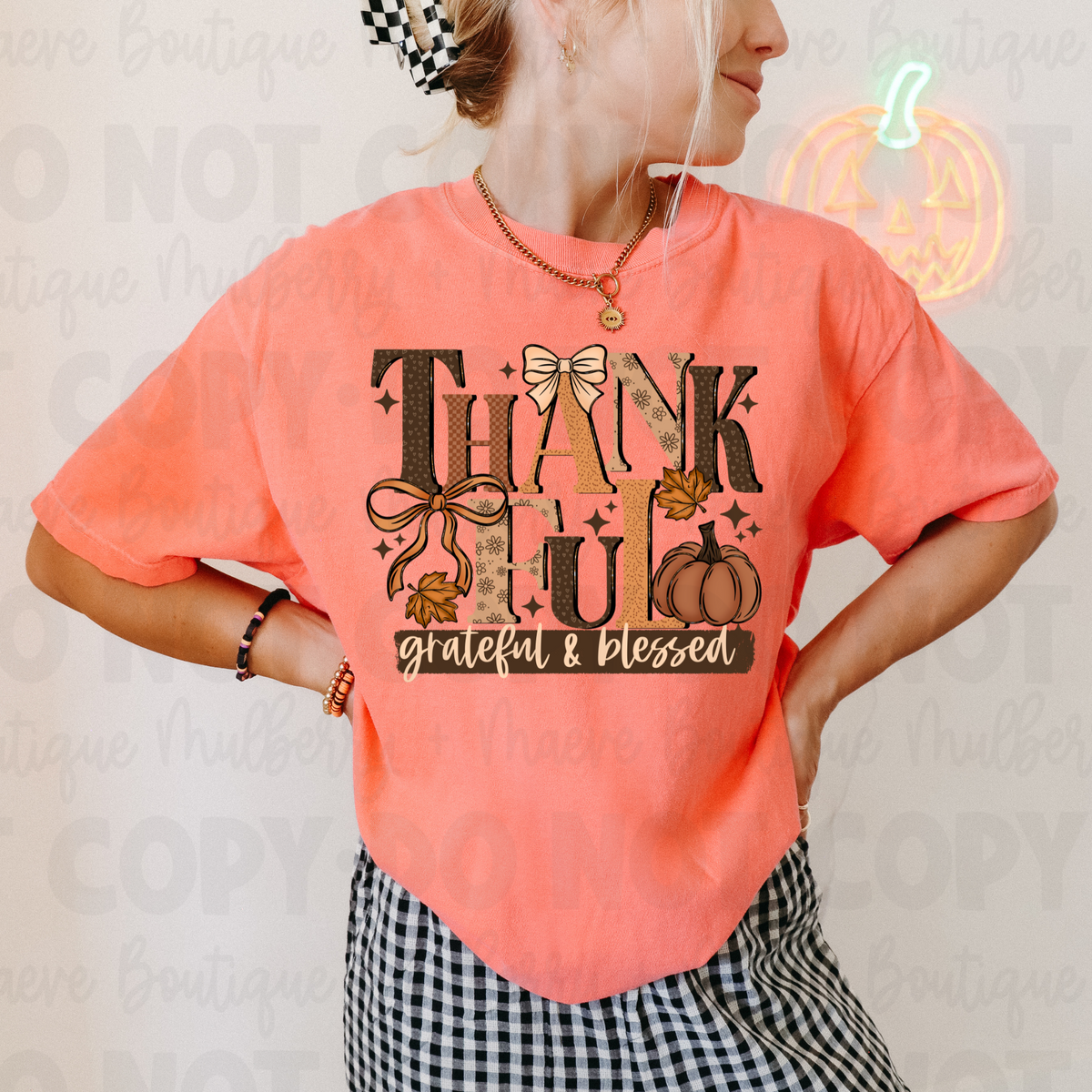 Thankful DTF Transfer