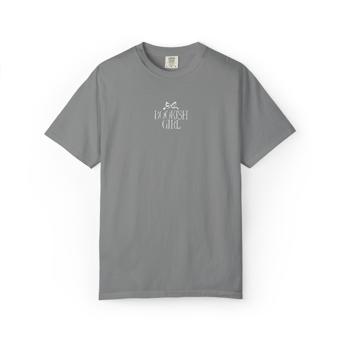 Bookish Girl Embroidered Shirt for Reader Gift for Birthday Idea Book Club Romantasy Dark Academia Reader Booktok Merch