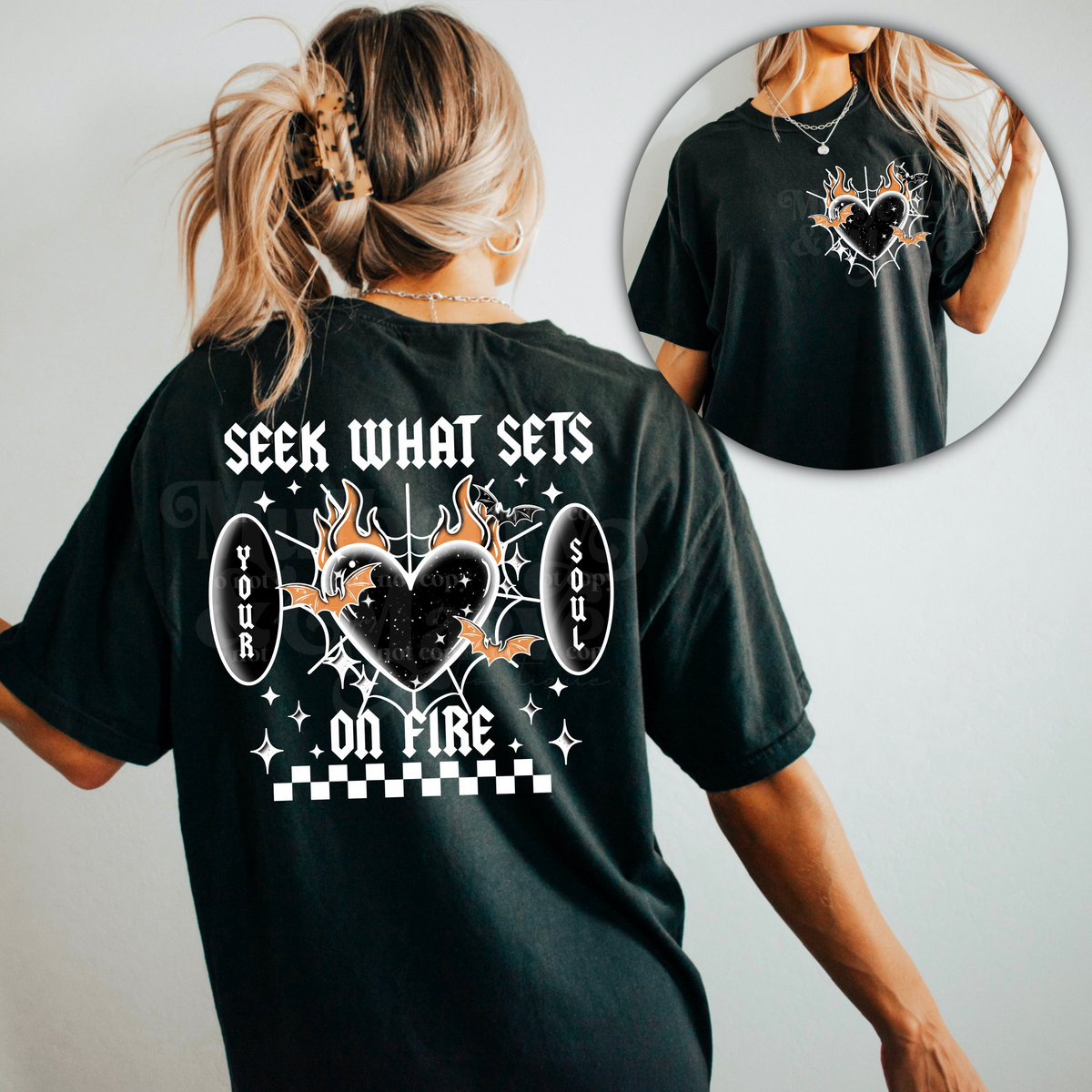 Soul on Fire DTF Transfer