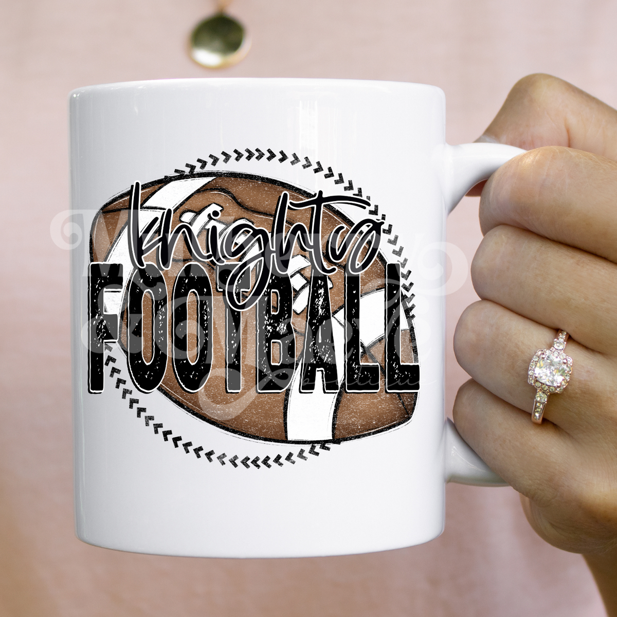 Grunge Football DTF Transfer