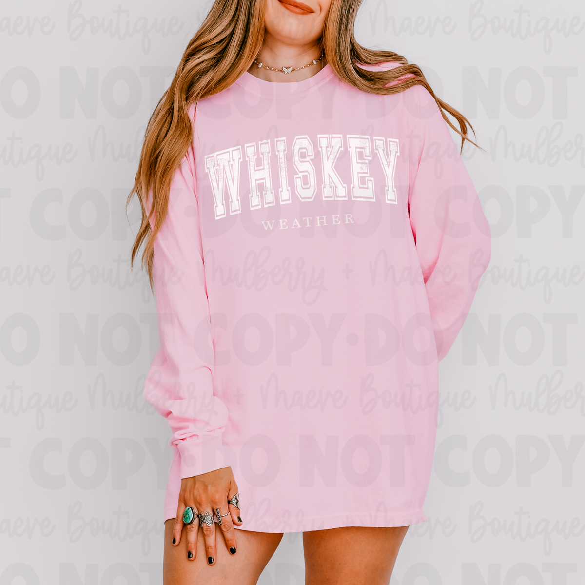 Whiskey Weather Long Sleeve T-Shirt