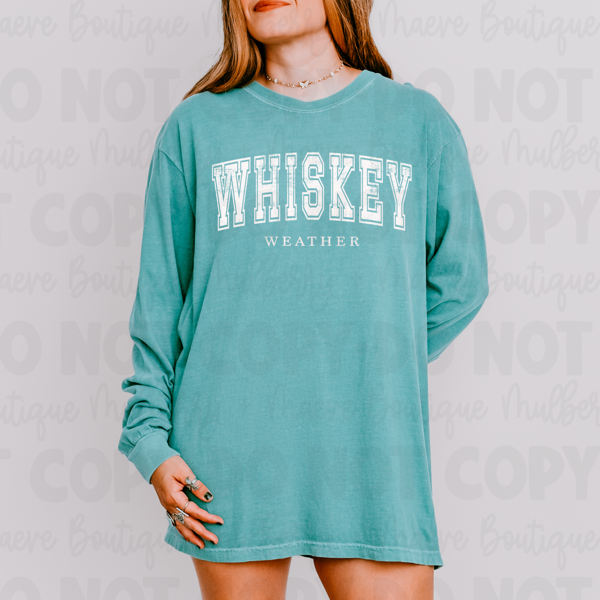 Whiskey Weather Long Sleeve T-Shirt