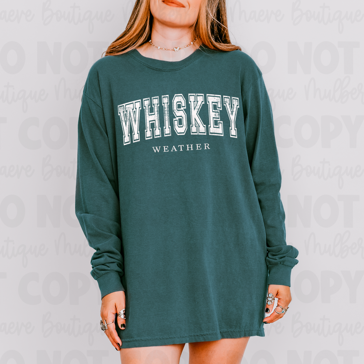 Whiskey Weather Long Sleeve T-Shirt