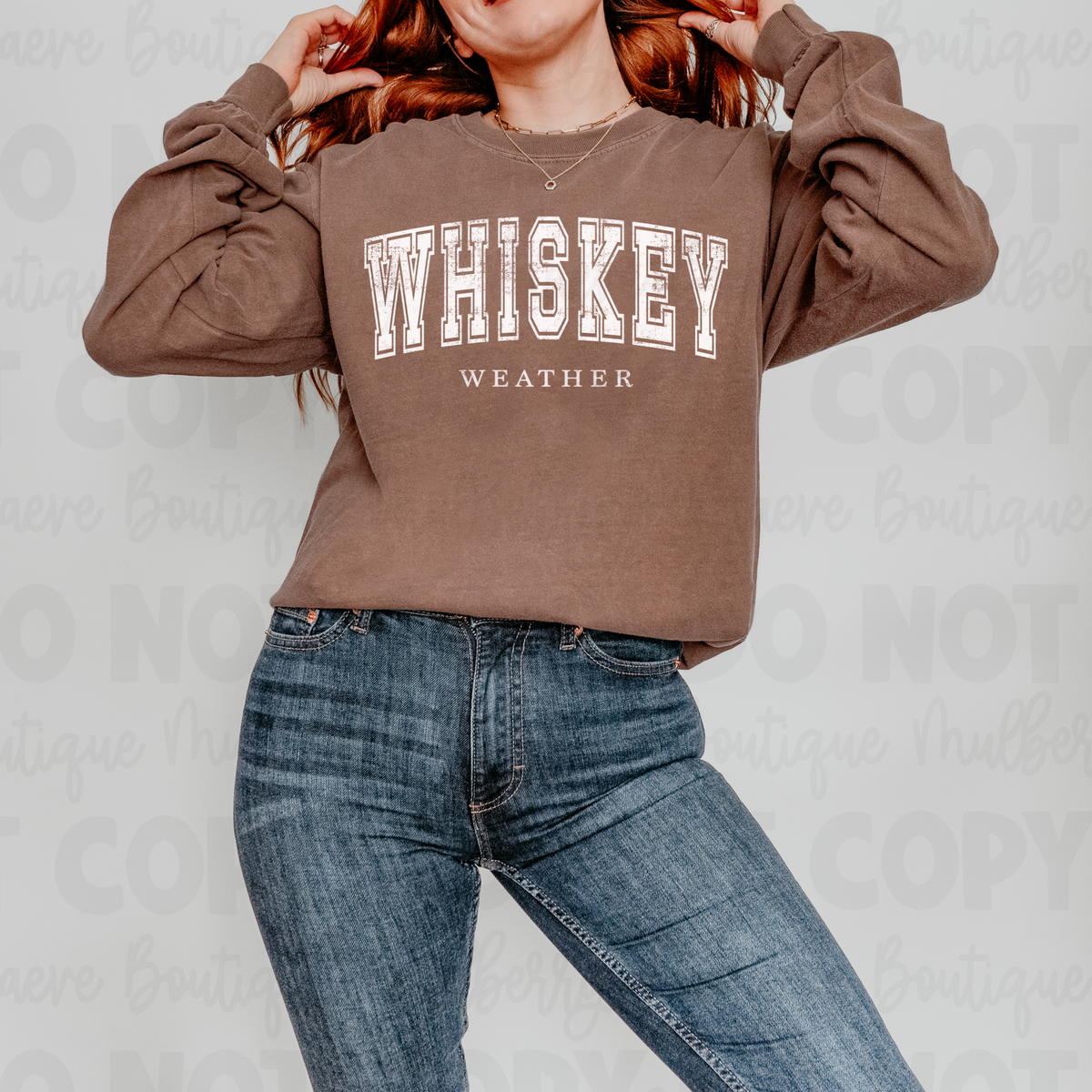 Whiskey Weather Long Sleeve T-Shirt