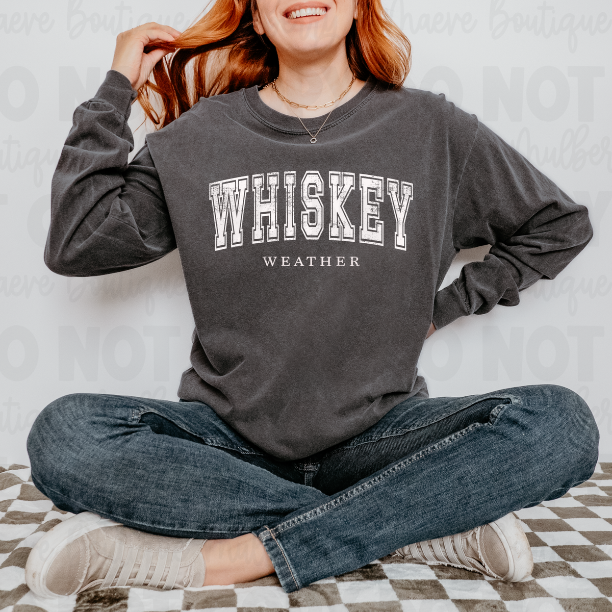 Whiskey Weather Long Sleeve T-Shirt