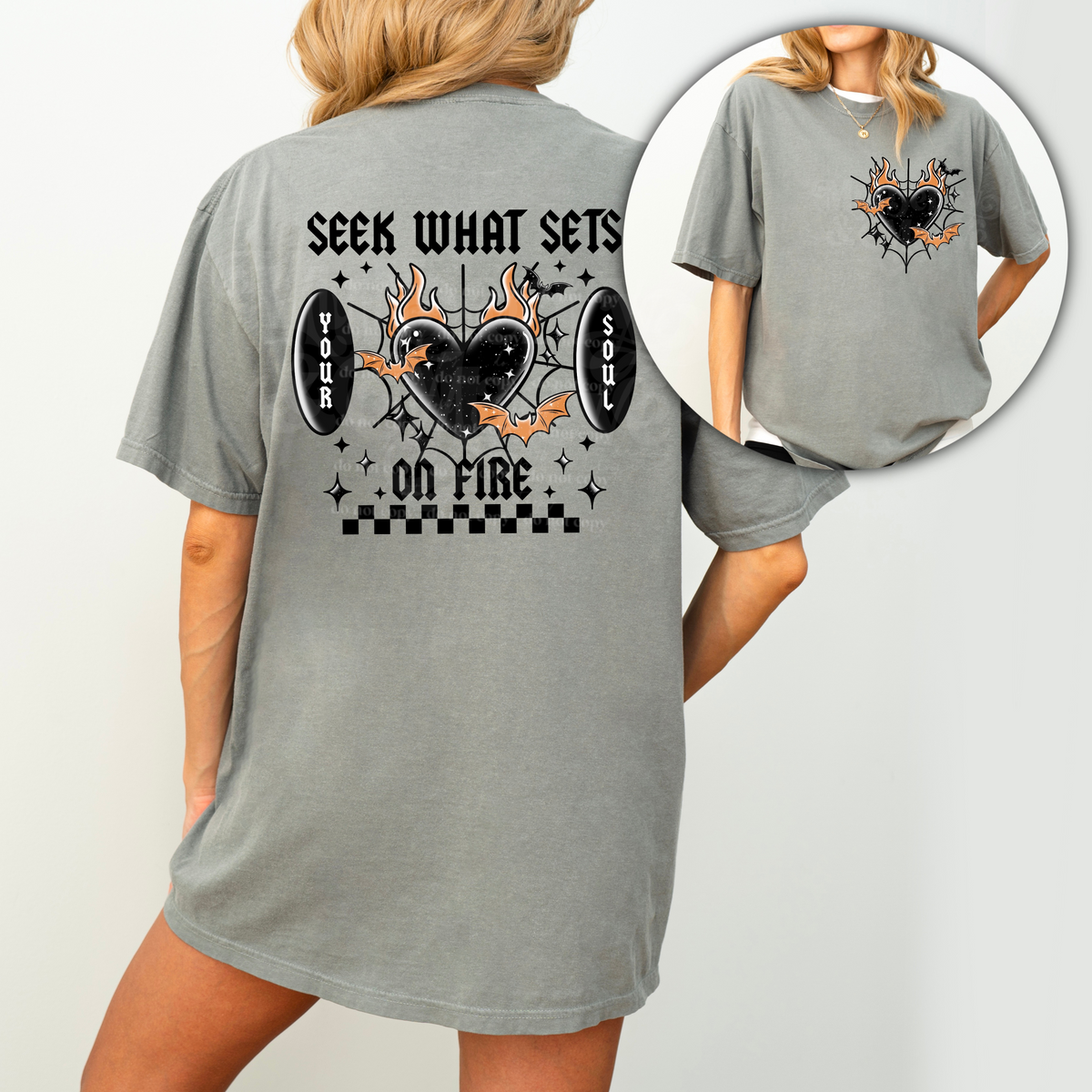 Soul on Fire DTF Transfer