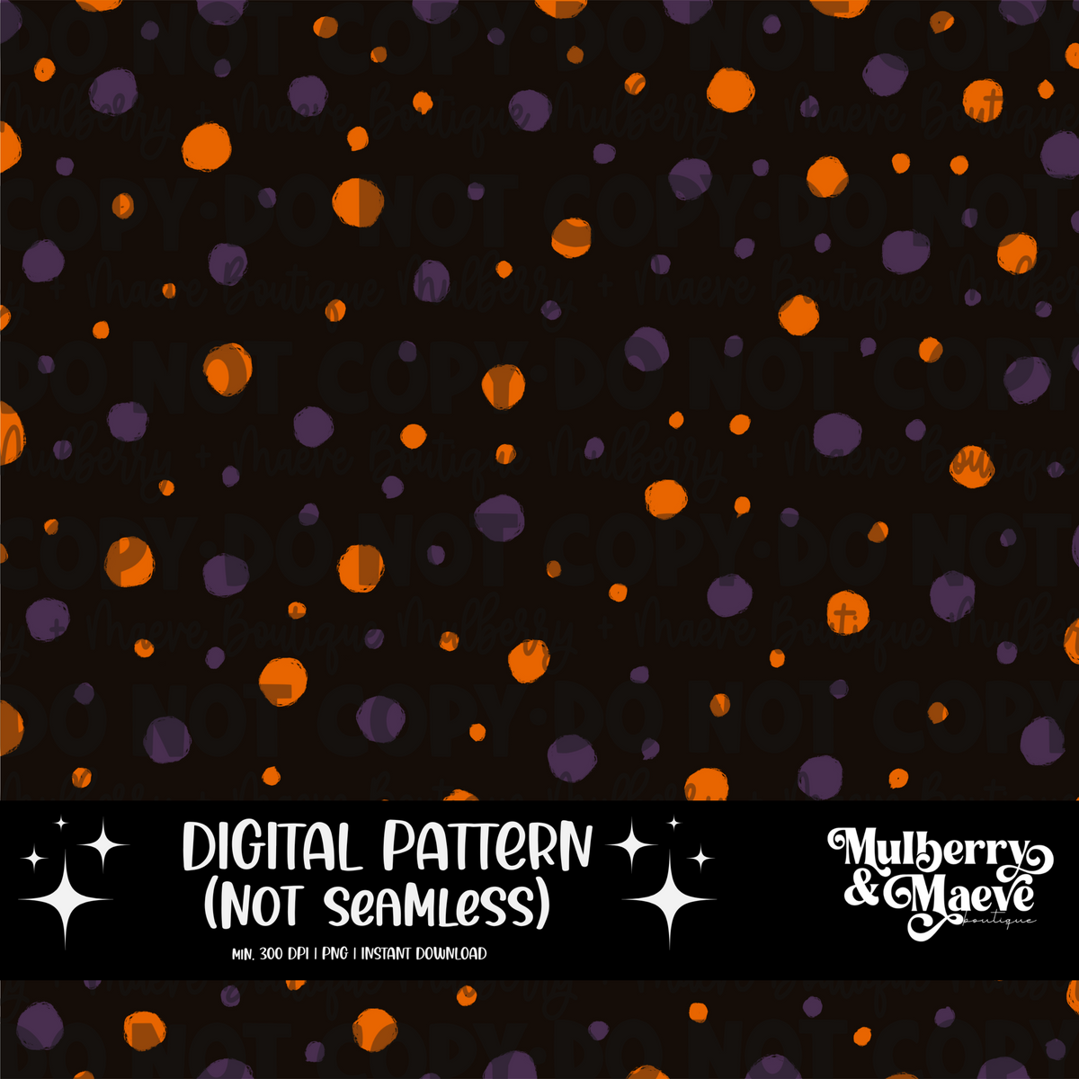 Trick or Treat Digital Pattern Paper Bundle