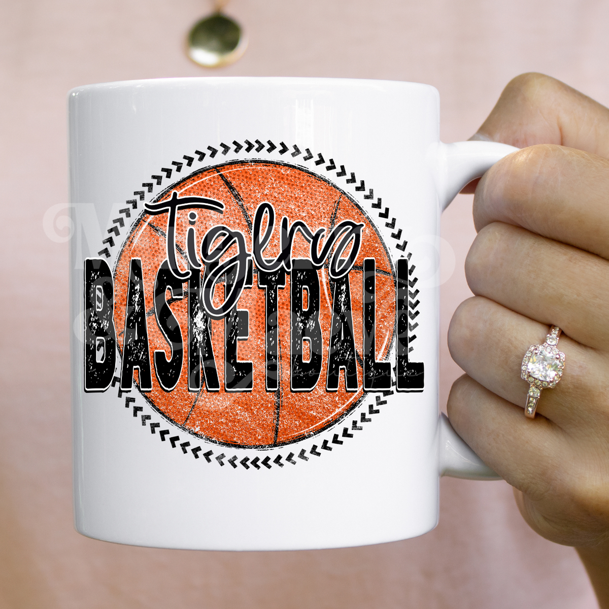 Grunge Basketball DTF Transfer