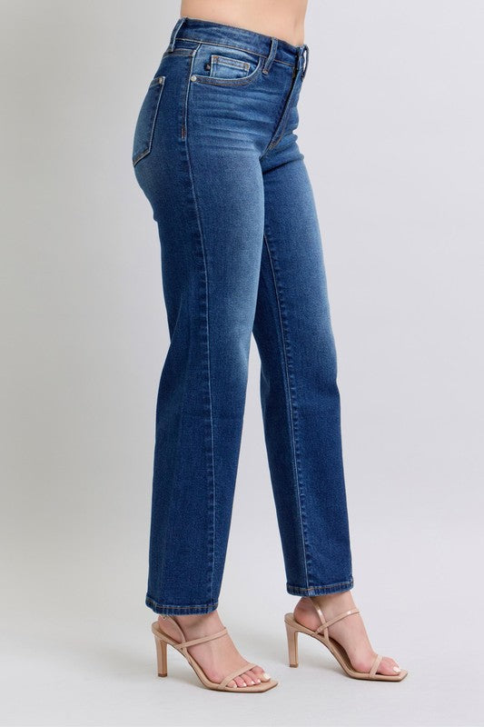 Side Seam Non-Distressed Jeans