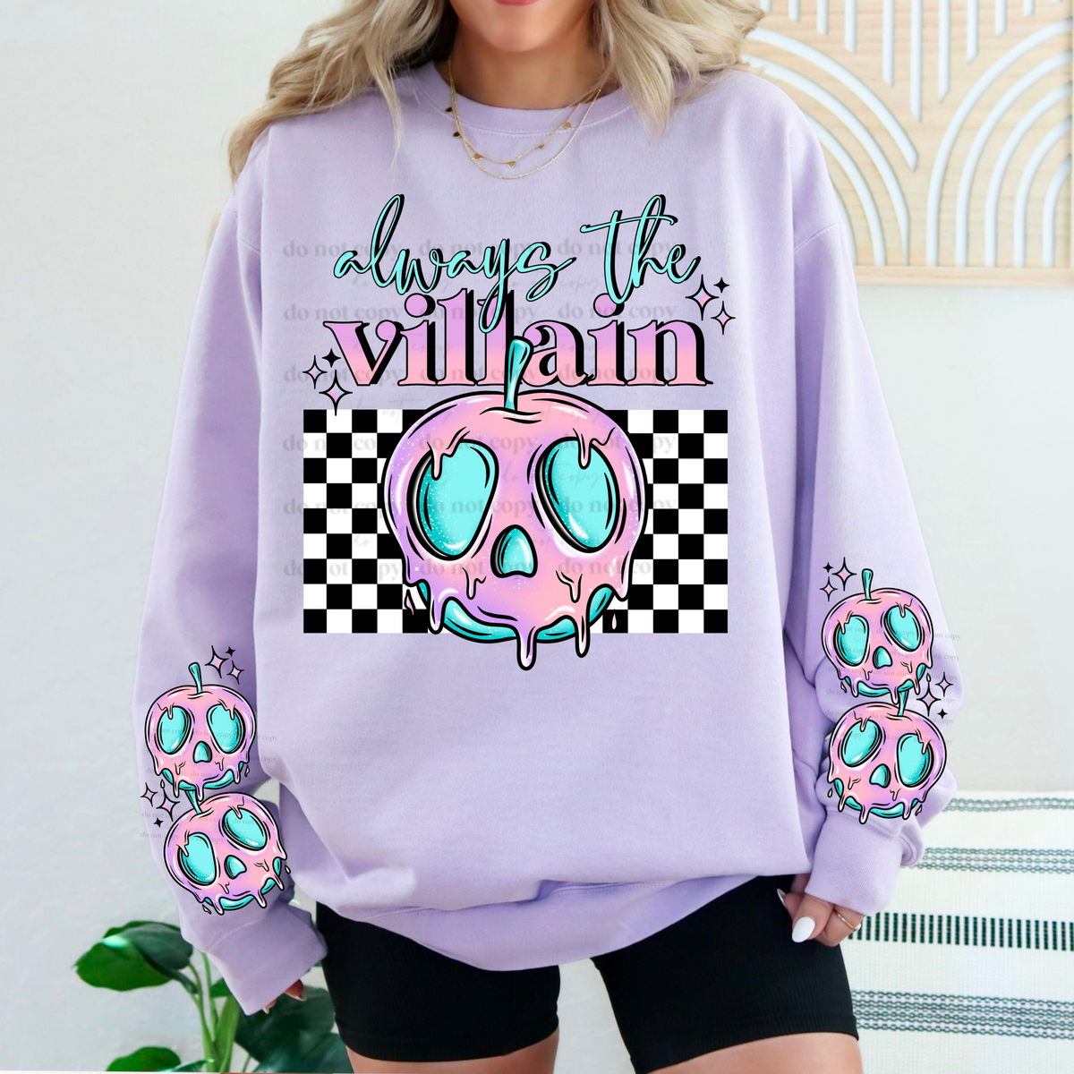 Villain  DTF Transfer