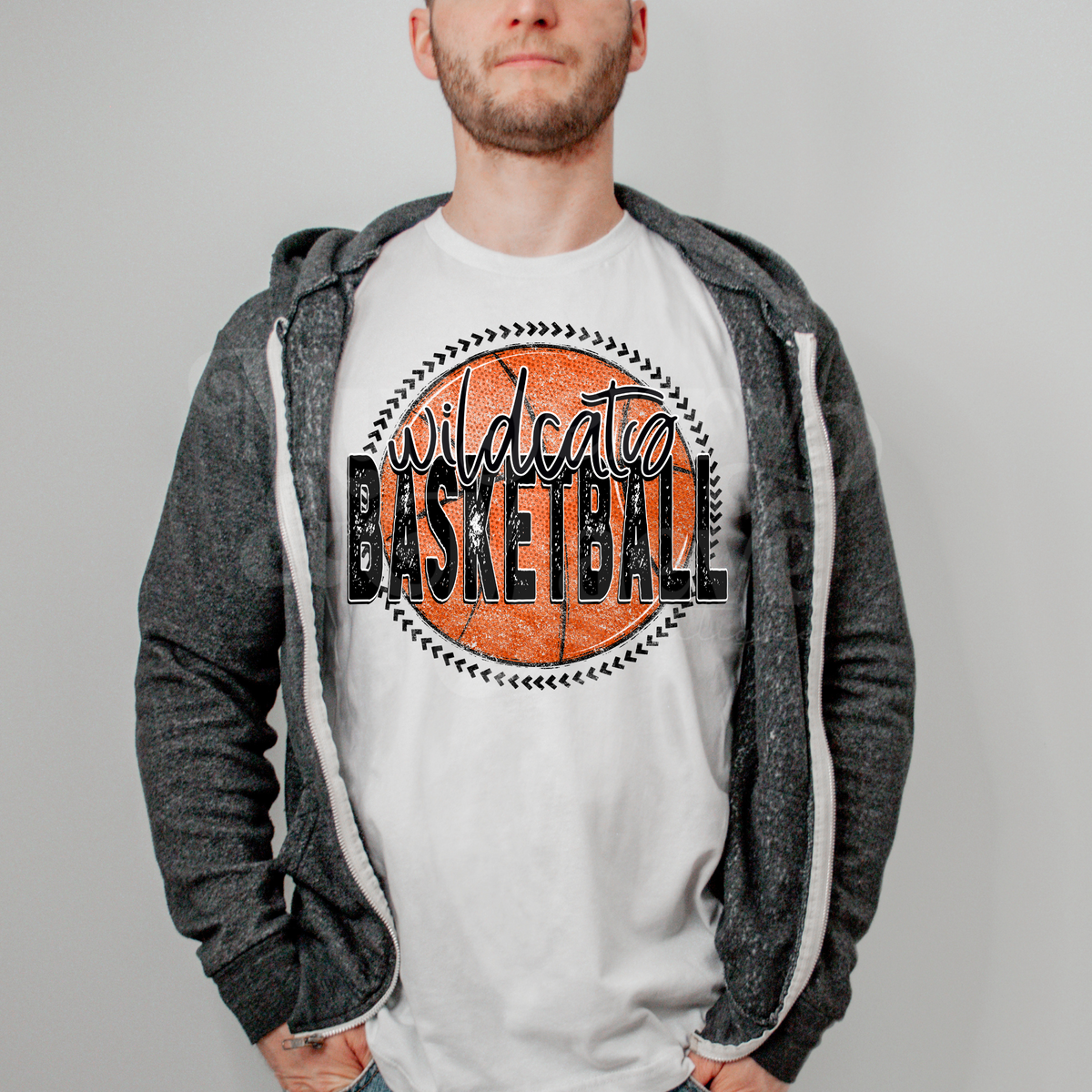 Grunge Basketball DTF Transfer