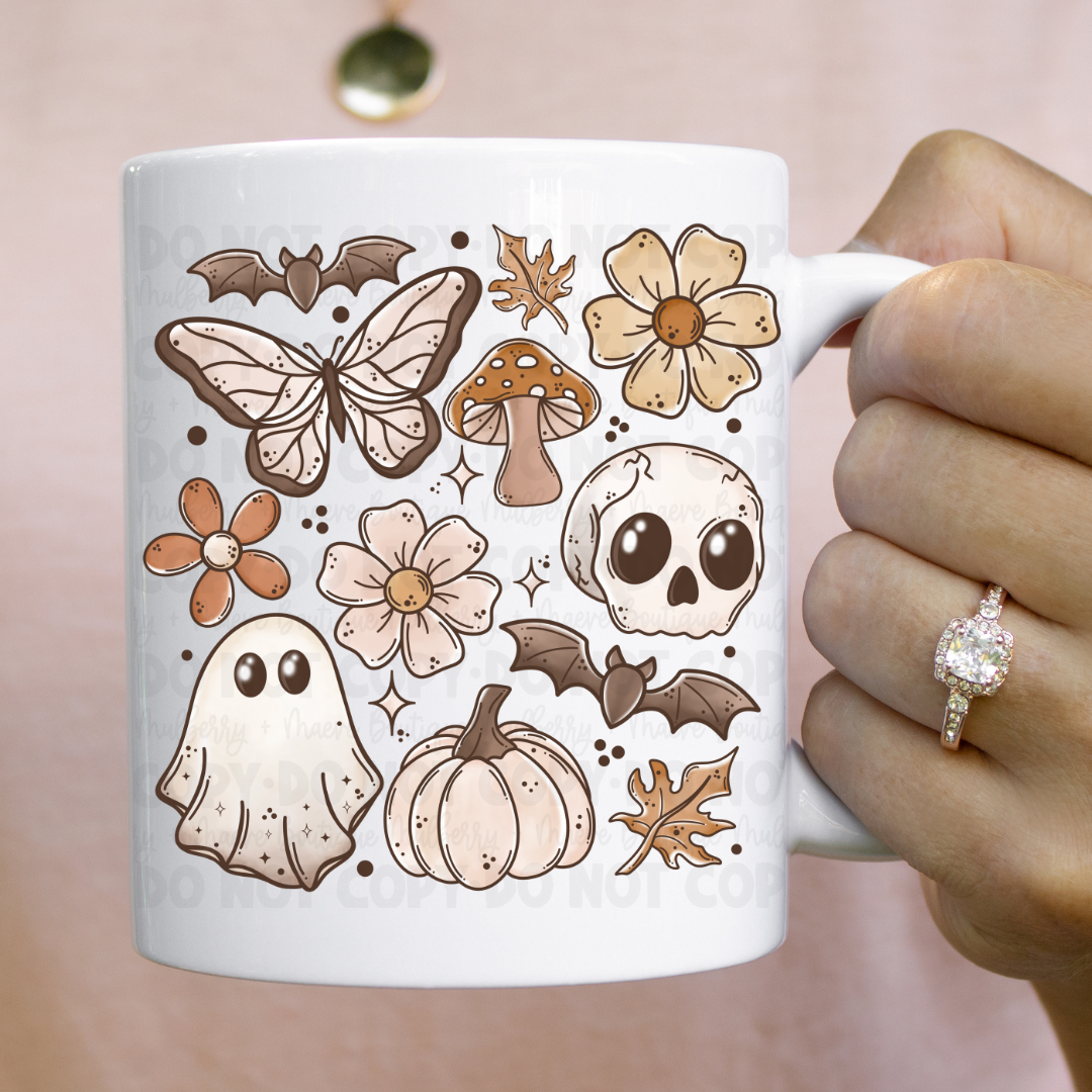 Boho Halloween DTF Transfer