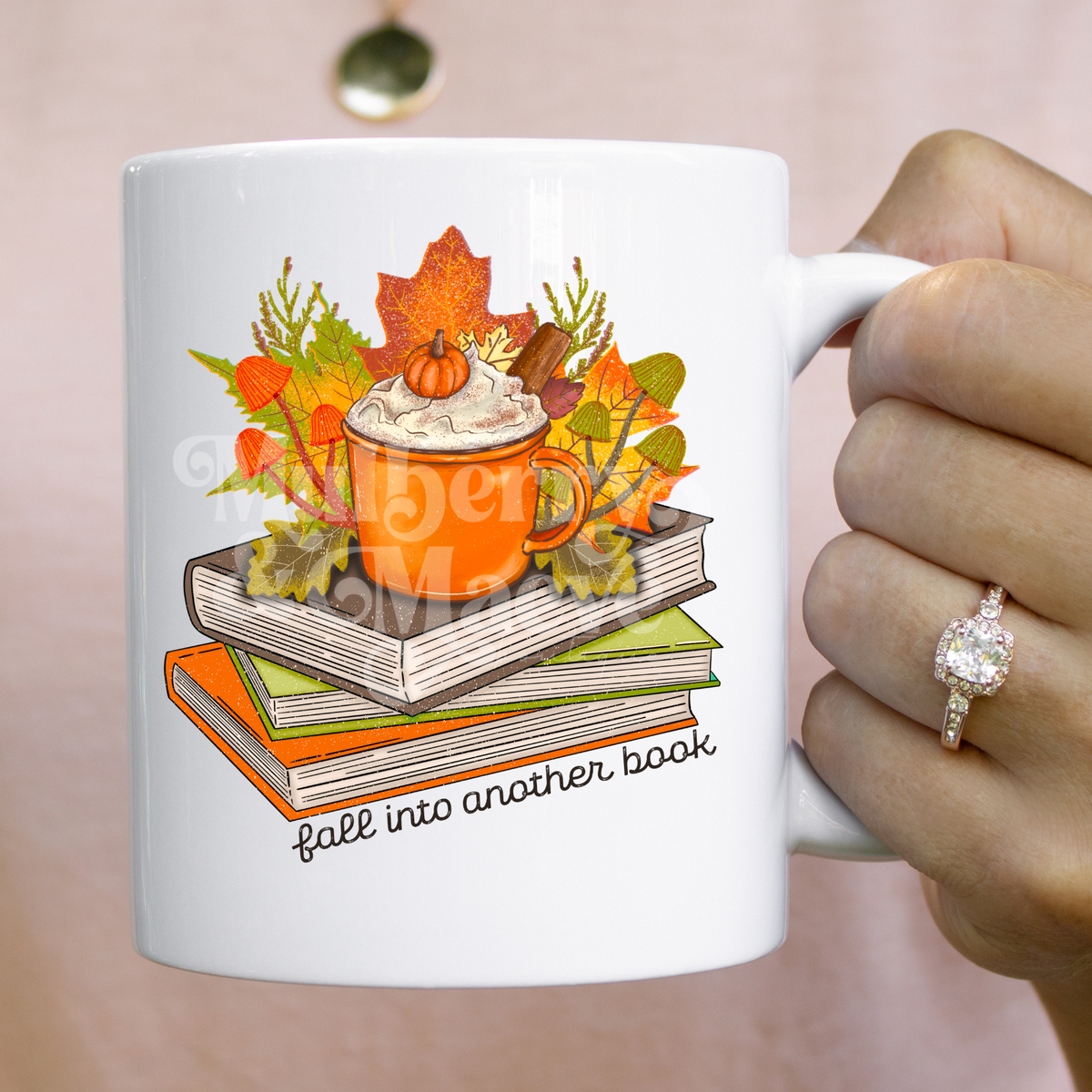 Fall Into Another Book DTF