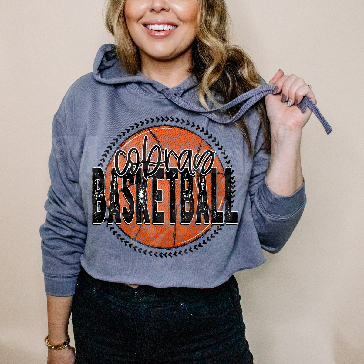 Grunge Basketball DTF Transfer