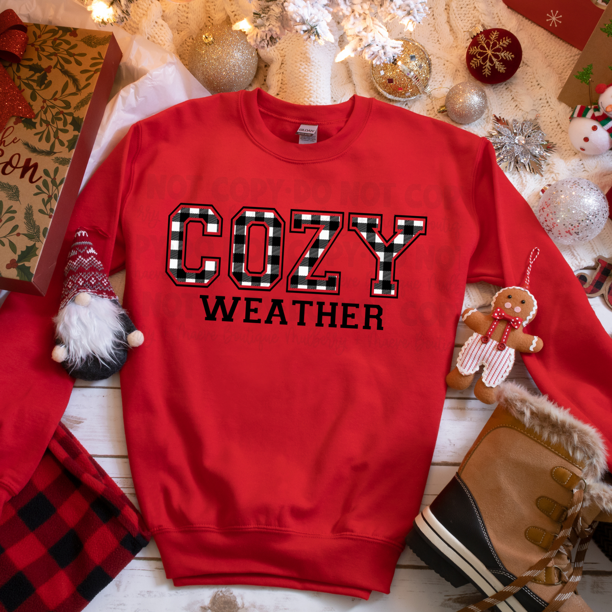 Cozy Weather DTF Transfer