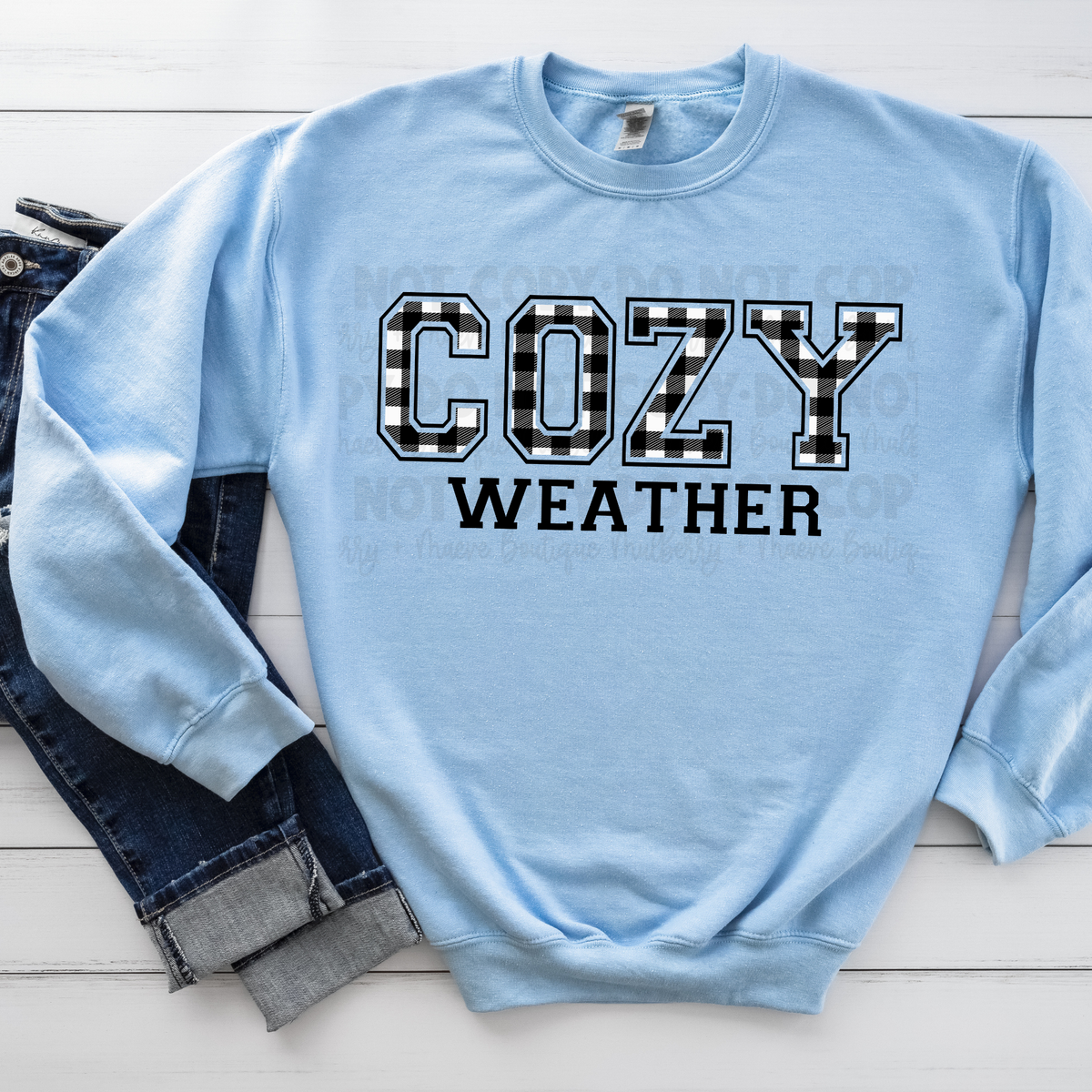 Cozy Weather DTF Transfer