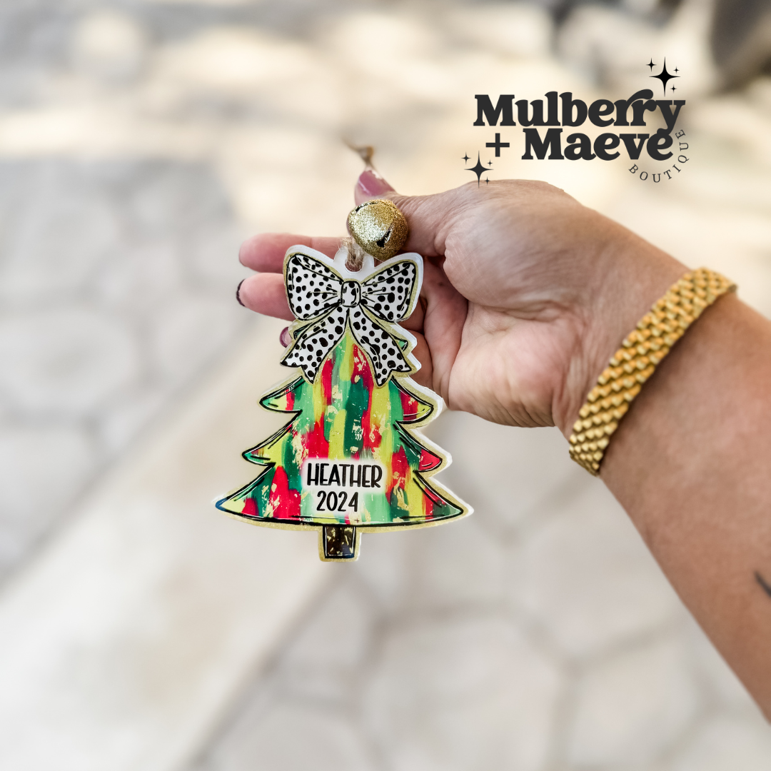 Personalized Acrylic Christmas Tree