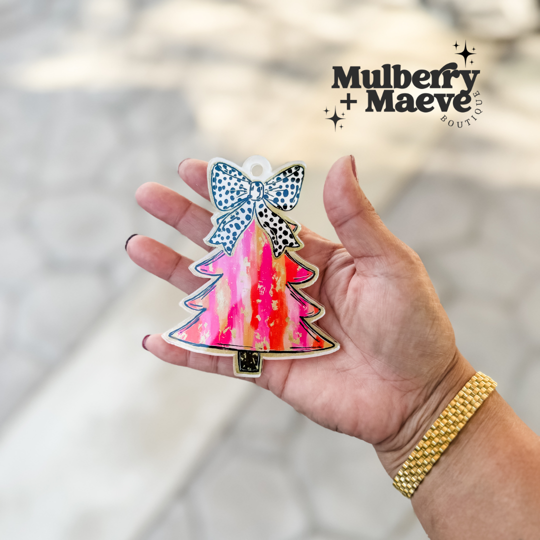 Personalized Acrylic Christmas Tree