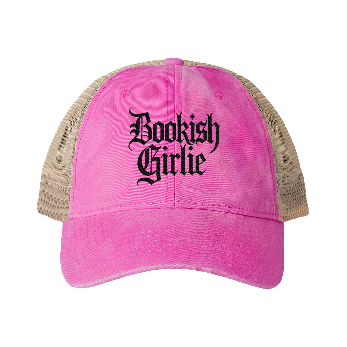 Women's Washed Mesh-Back Cap