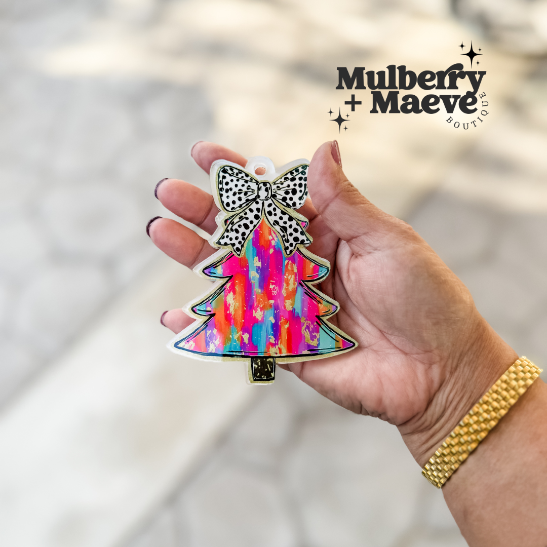 Personalized Acrylic Christmas Tree