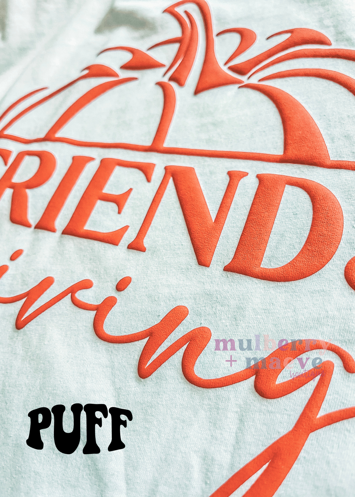 Friends Giving Puff Transfer