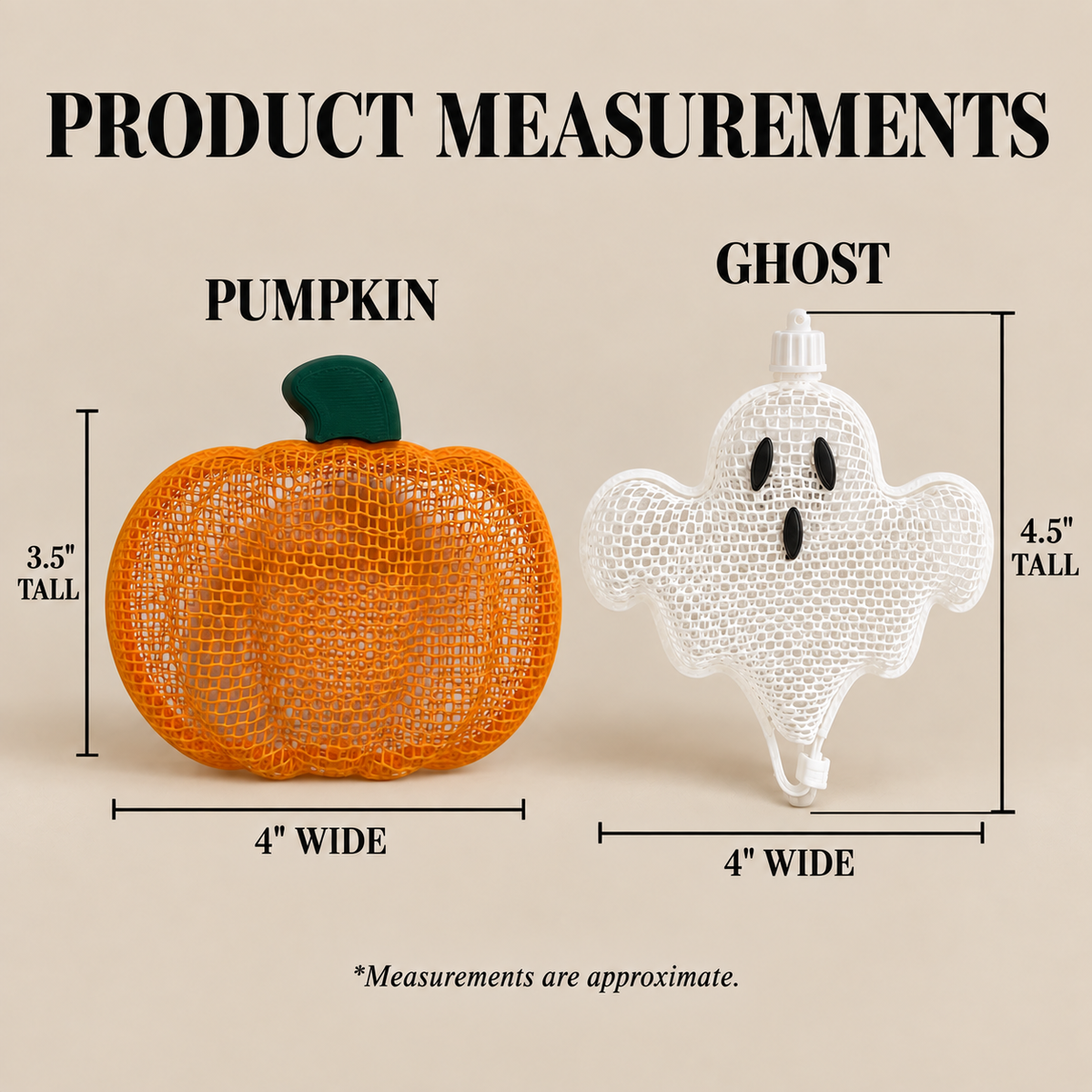 Fall Pumpkin Decoration – Halloween Class Party Hostess Gift Set