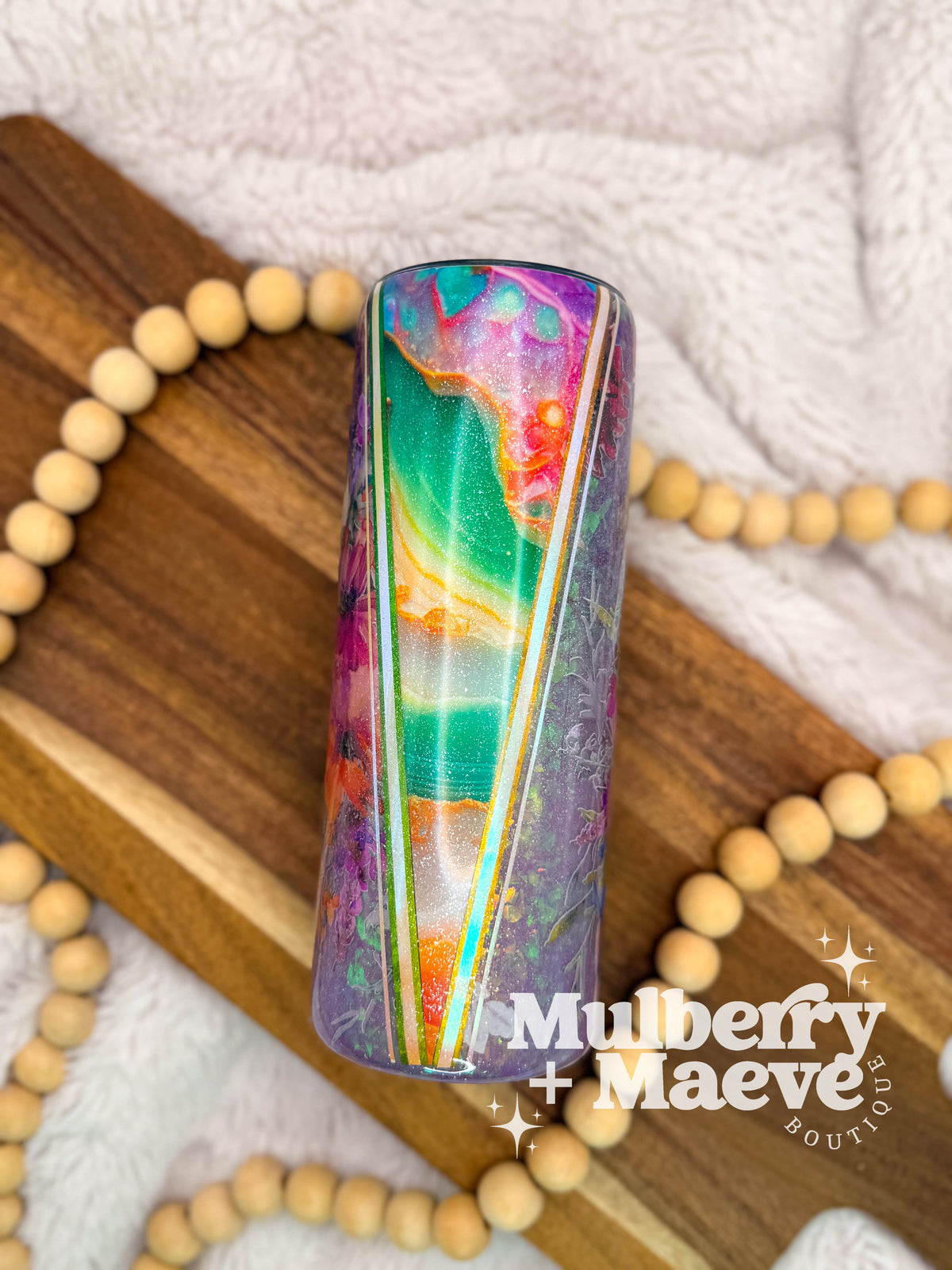 Frosted Florals 24 oz. Tumbler