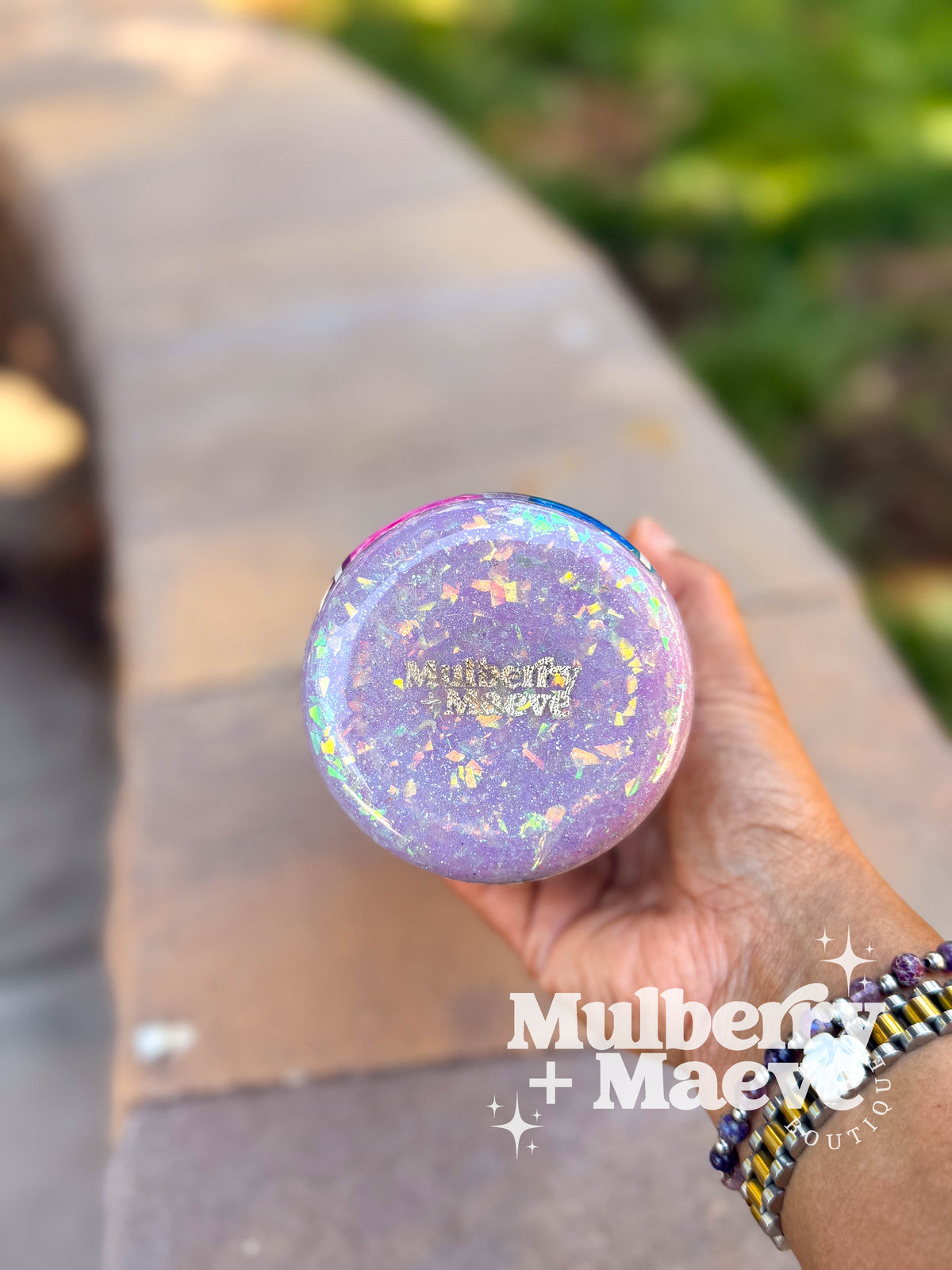 Frosted Florals 24 oz. Tumbler