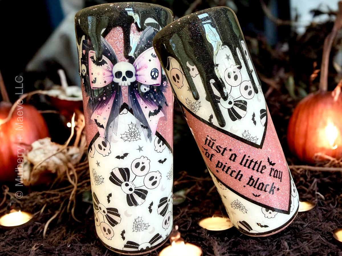 Ray of Pitch Black 24 oz. Tumbler