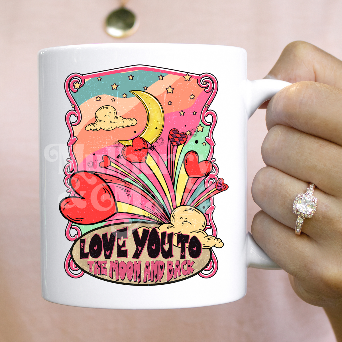 Love You to the Moon and Back Transfer Set