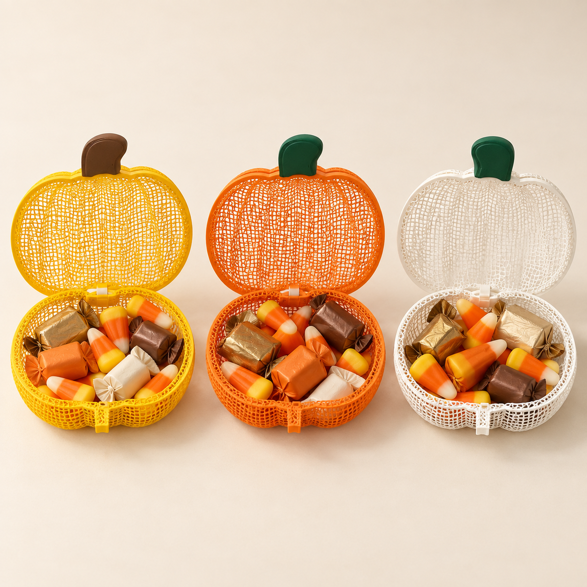 Fall Pumpkin Decoration – Halloween Class Party Hostess Gift Set