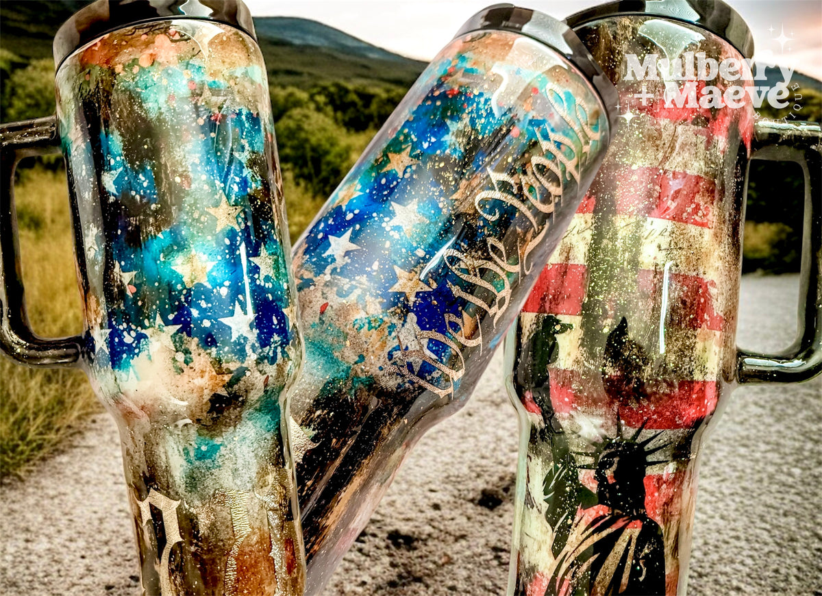 Patriotic &quot;We the People&quot; Tumbler