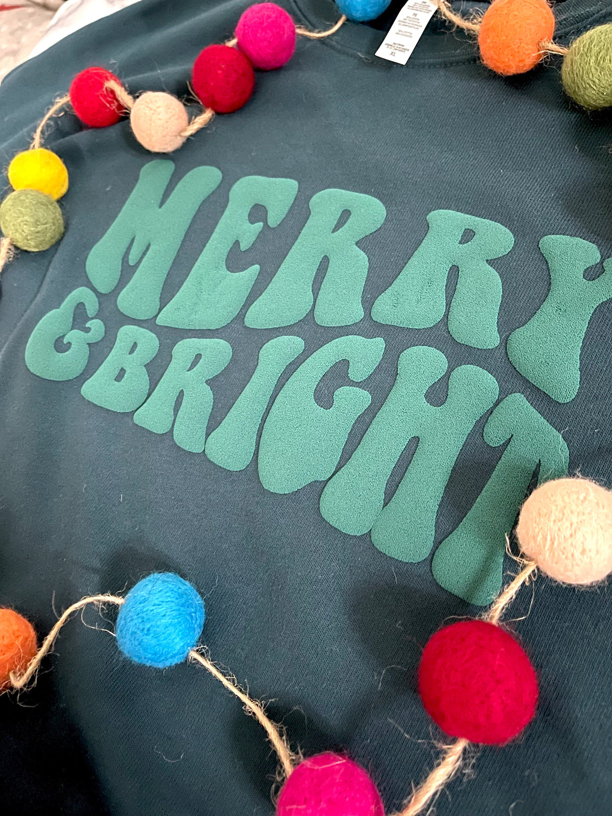 Merry &amp; Bright Puff Transfer