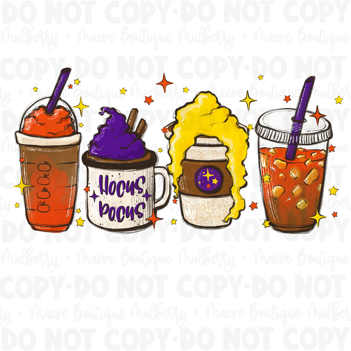 Hocus Pocus Coffee Cups