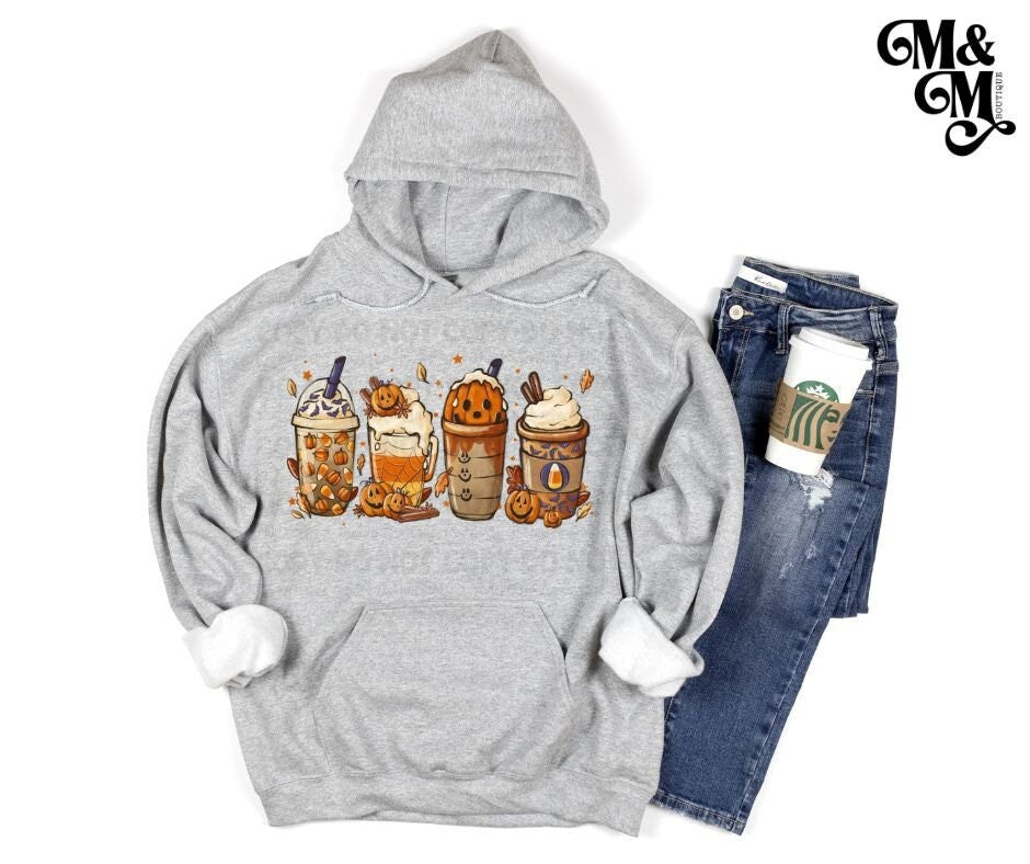 DTF Print Transfers | Ready To Press | Pumpkin | PSL | Coffee | Latte | Iced Coffee | Candy Corn