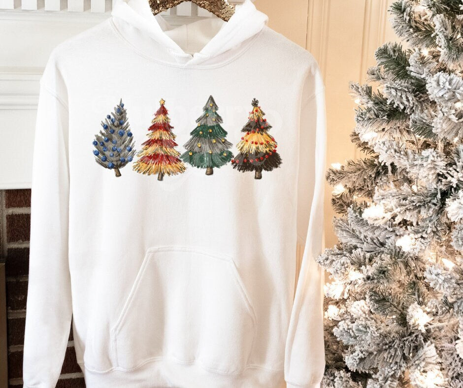 Harry Houses Trees DTF Transfer