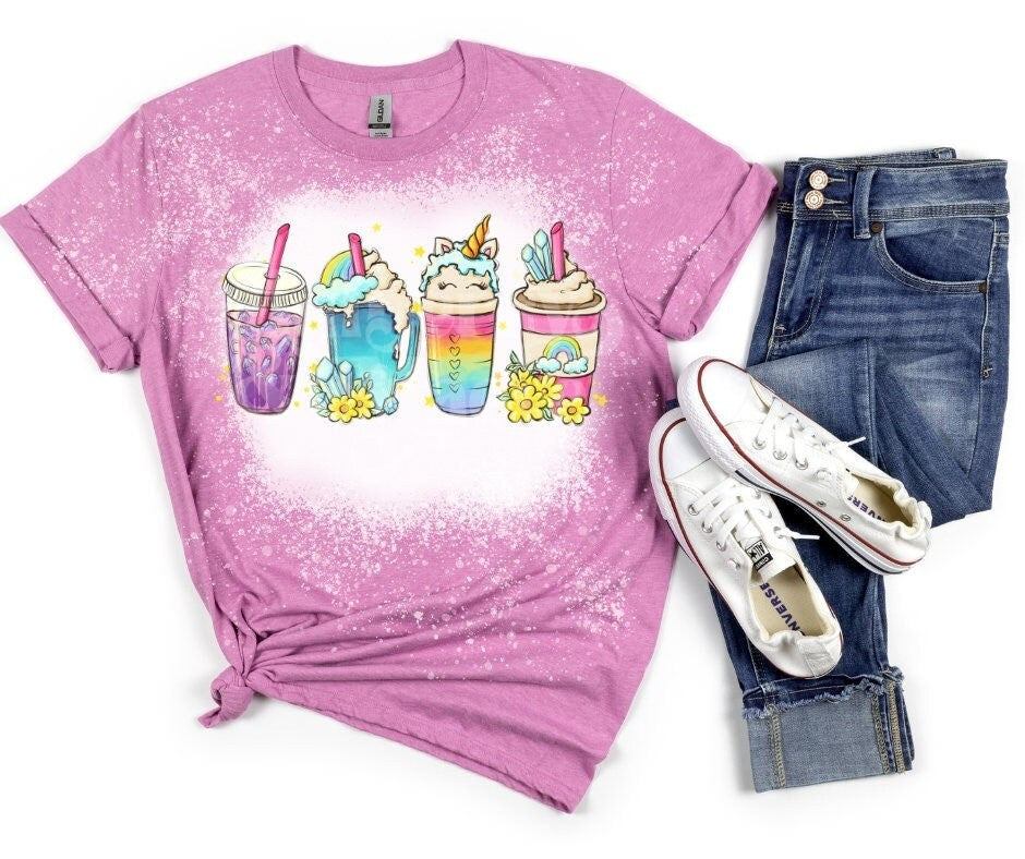 DTF Print Transfers | Ready To Press | Magical Unicorn | Coffee |Tea