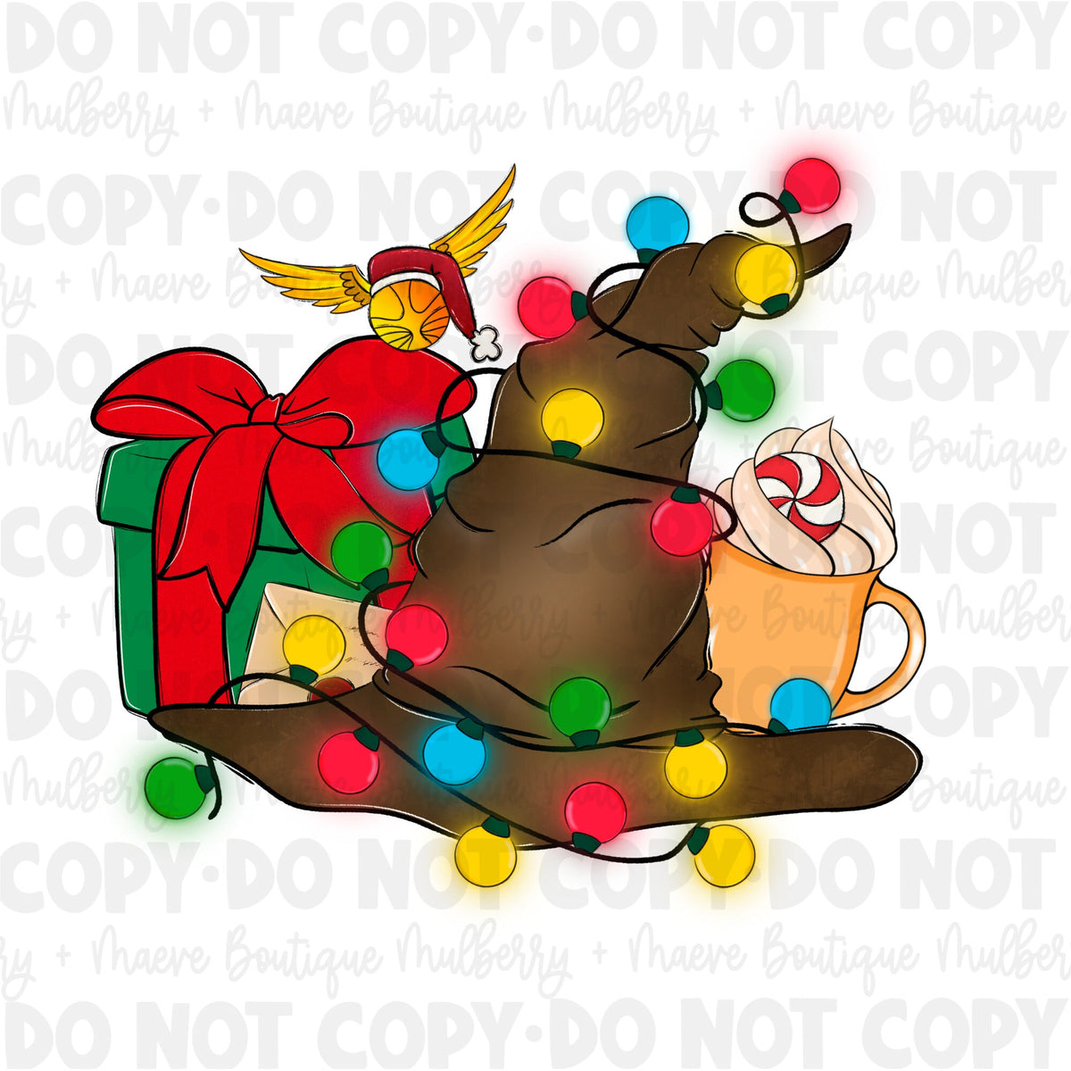 Wizard Hat DTF Transfer