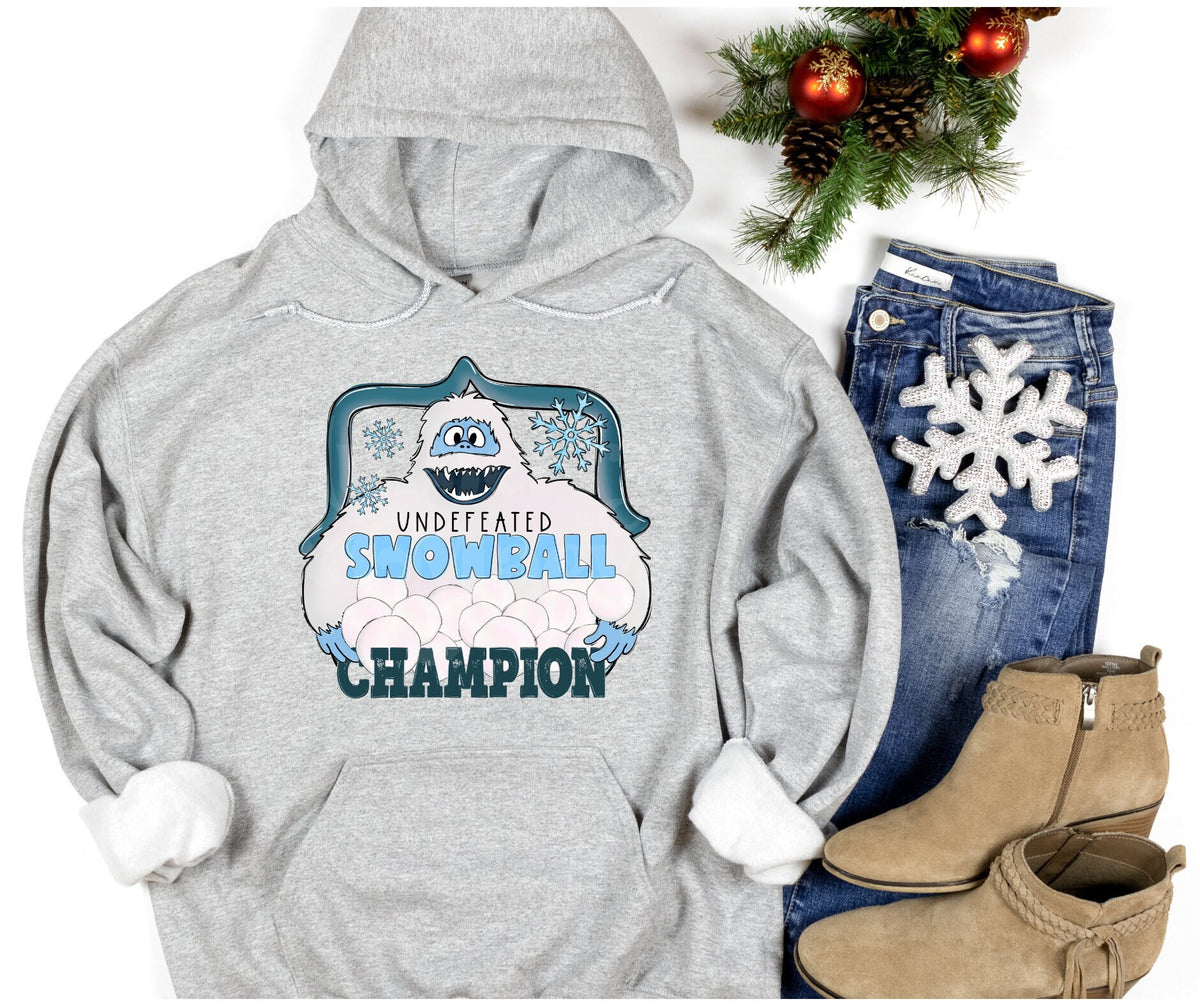 Abominable Snow Monster DTF Transfer