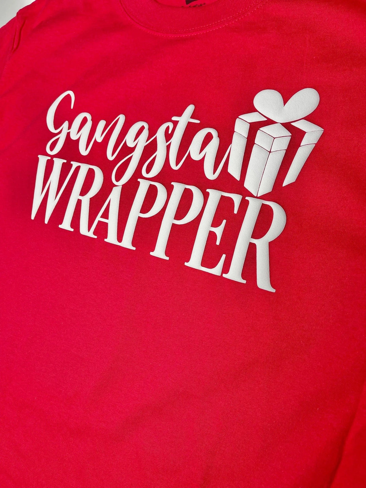 Ready To Ship | Puff Tee Shirt | Gangsta Wrapper | Size M
