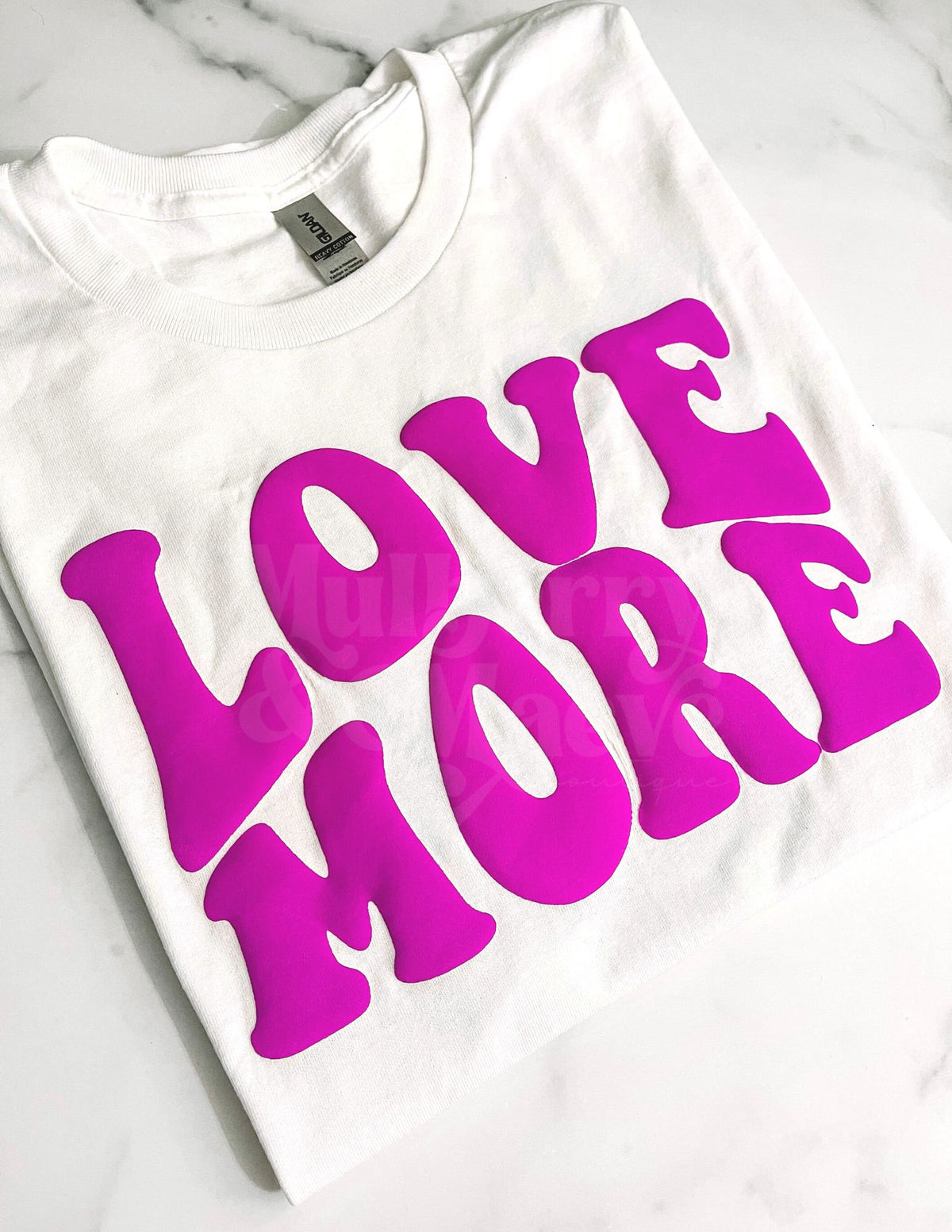 Love More Puff Transfer