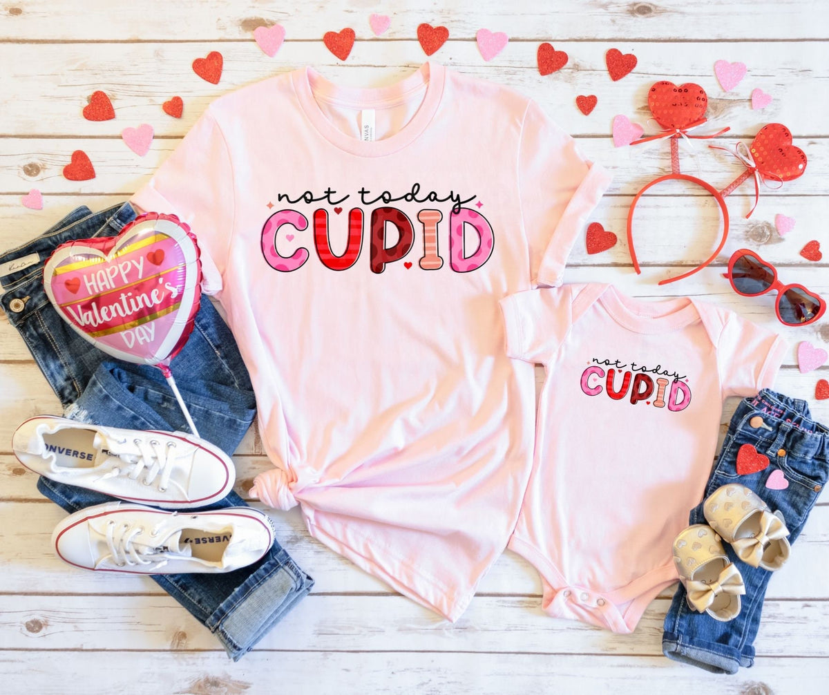 Not Today Cupid DTF Print Transfers | Ready To Press | Valentine's Day | Love