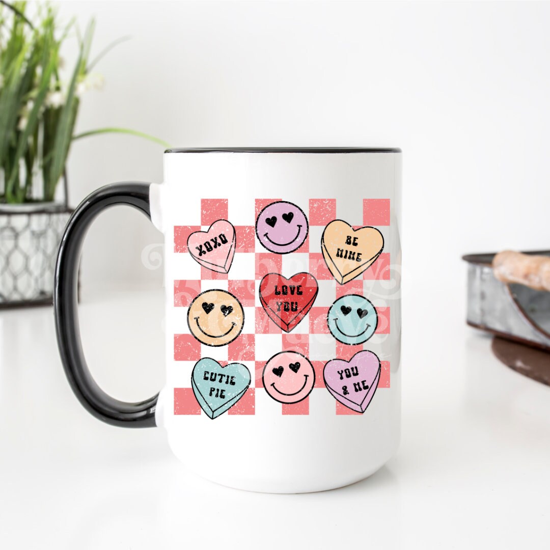 Conversation Hearts DTF Transfer